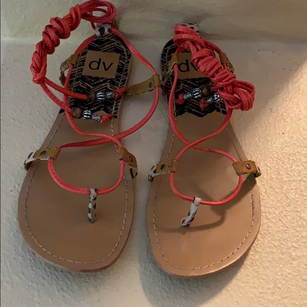 DV Lace Up Sandals